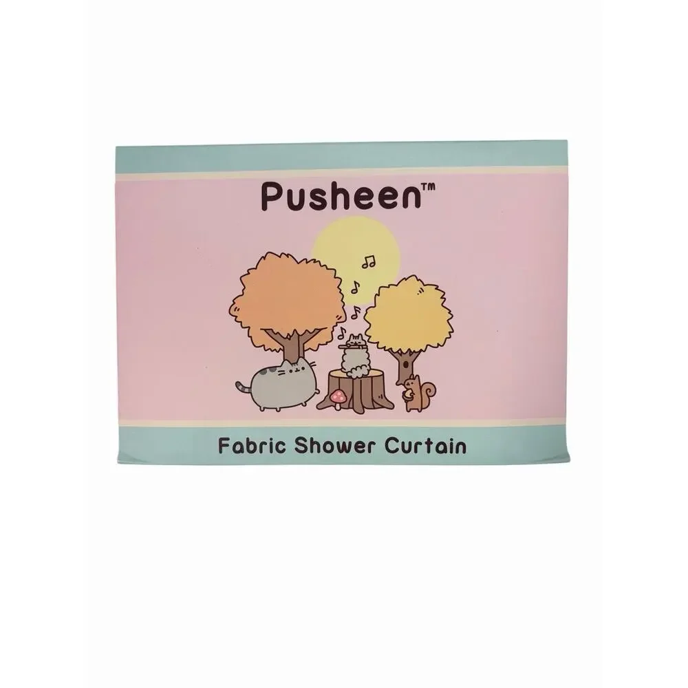 NEW Pusheen Cat Fabric Shower Curtain 70